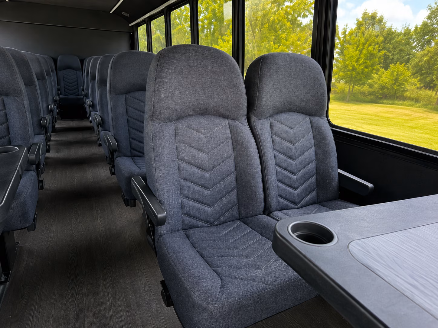 bus rentals for multi day little rock wedding weekends
