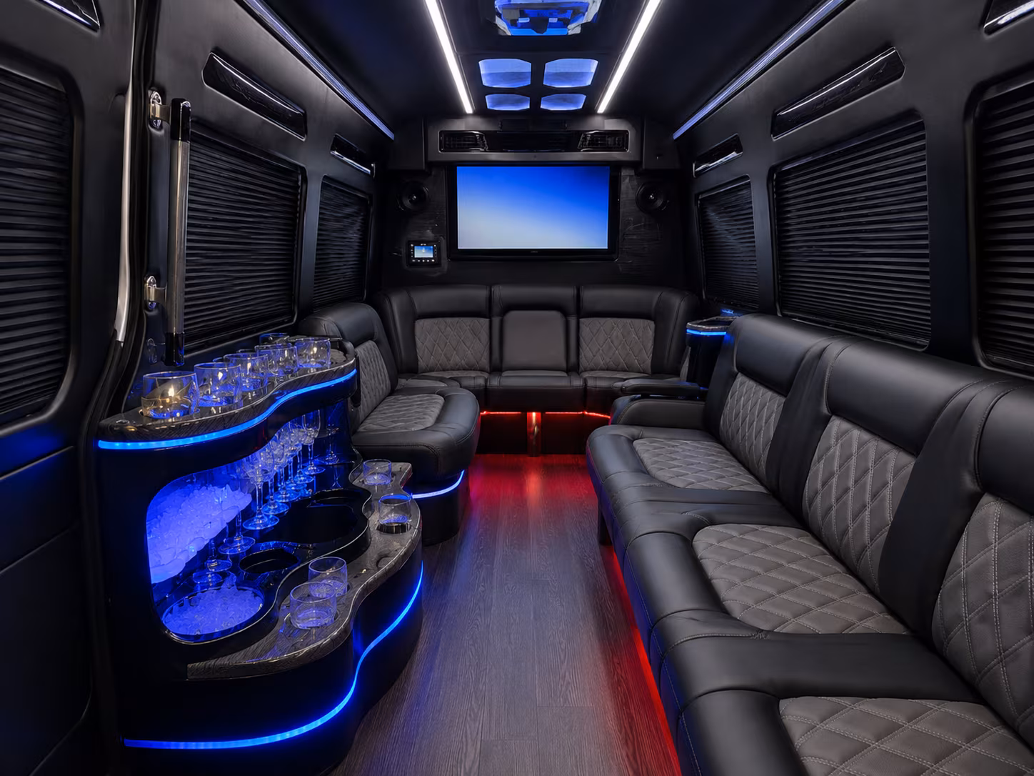 group bus rentals for watch parties and sports bar crawls in little rock