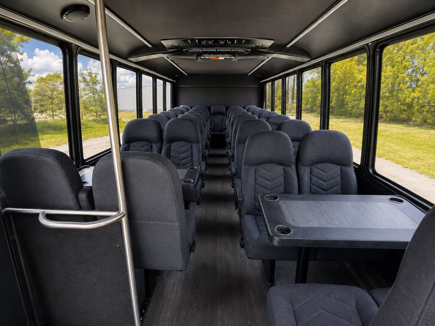 guest shuttle buses between little rock hotels and wedding venues