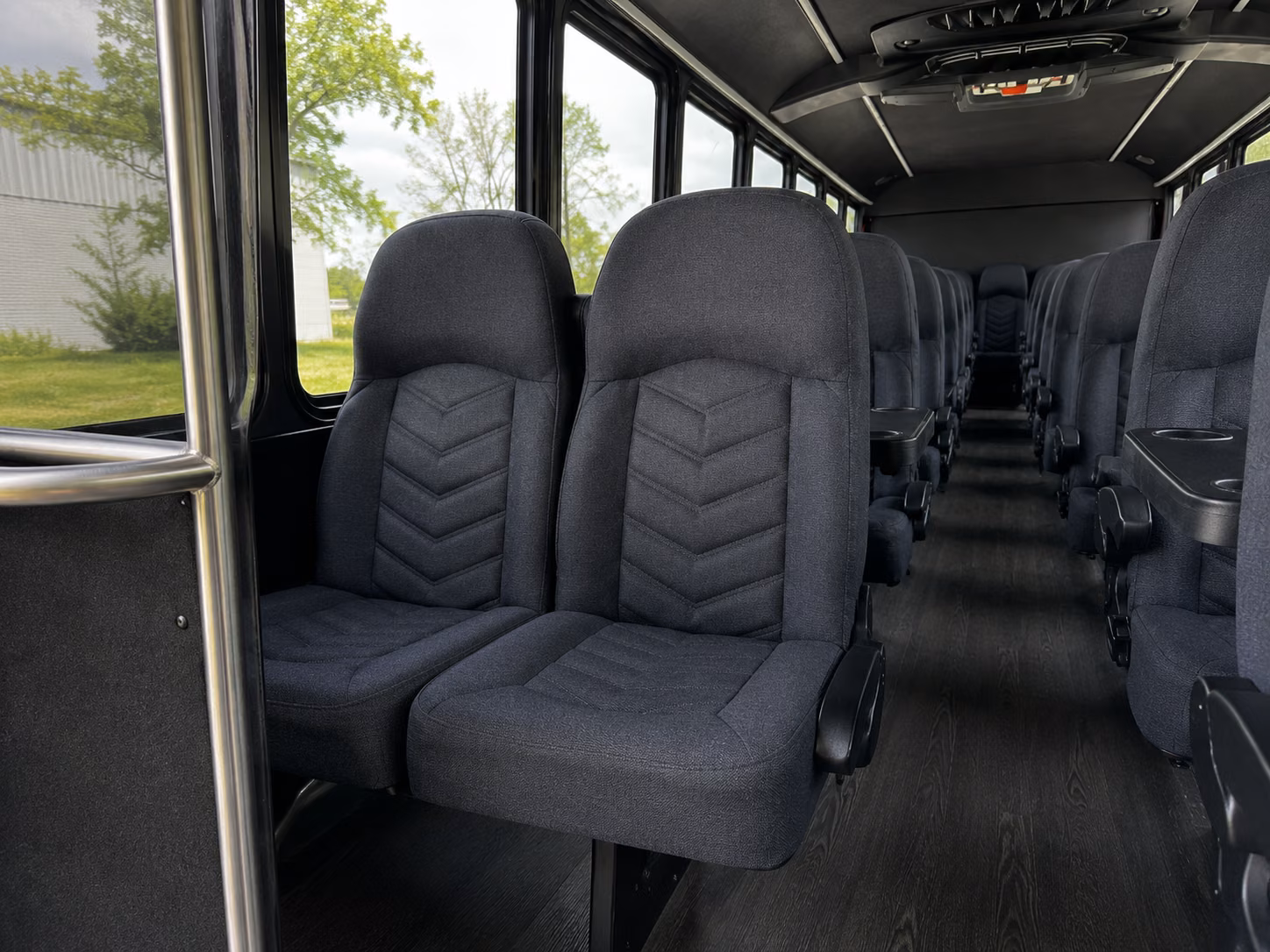 little rock 15 passenger minibus inside