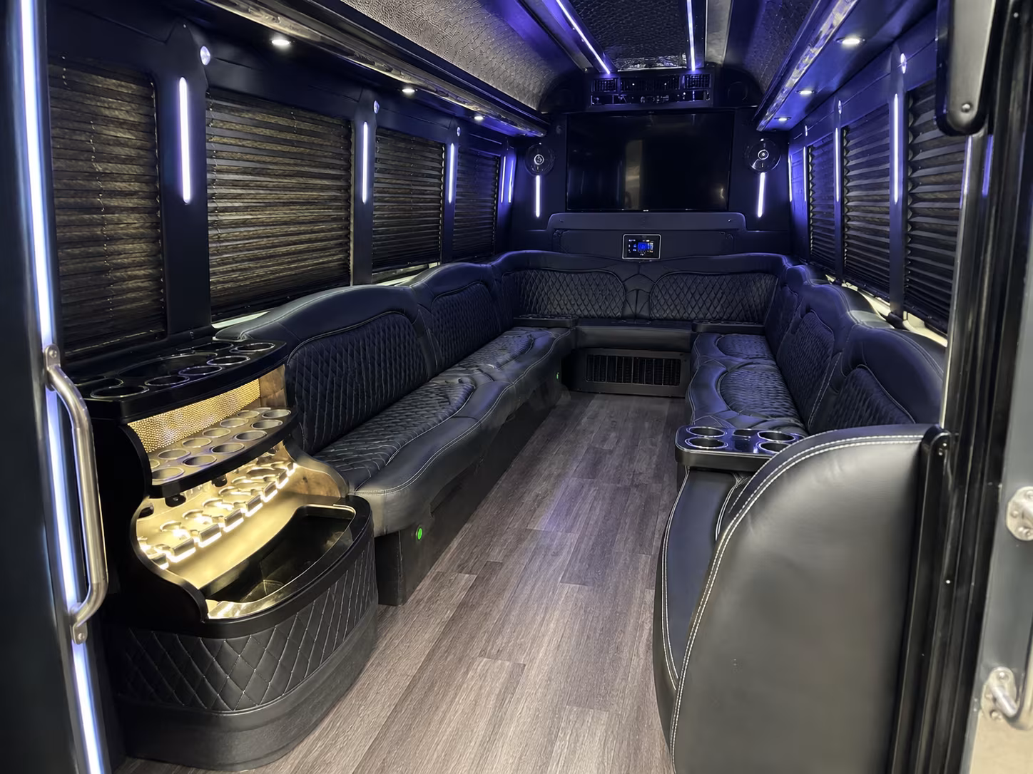 little rock concert live music party bus rental
