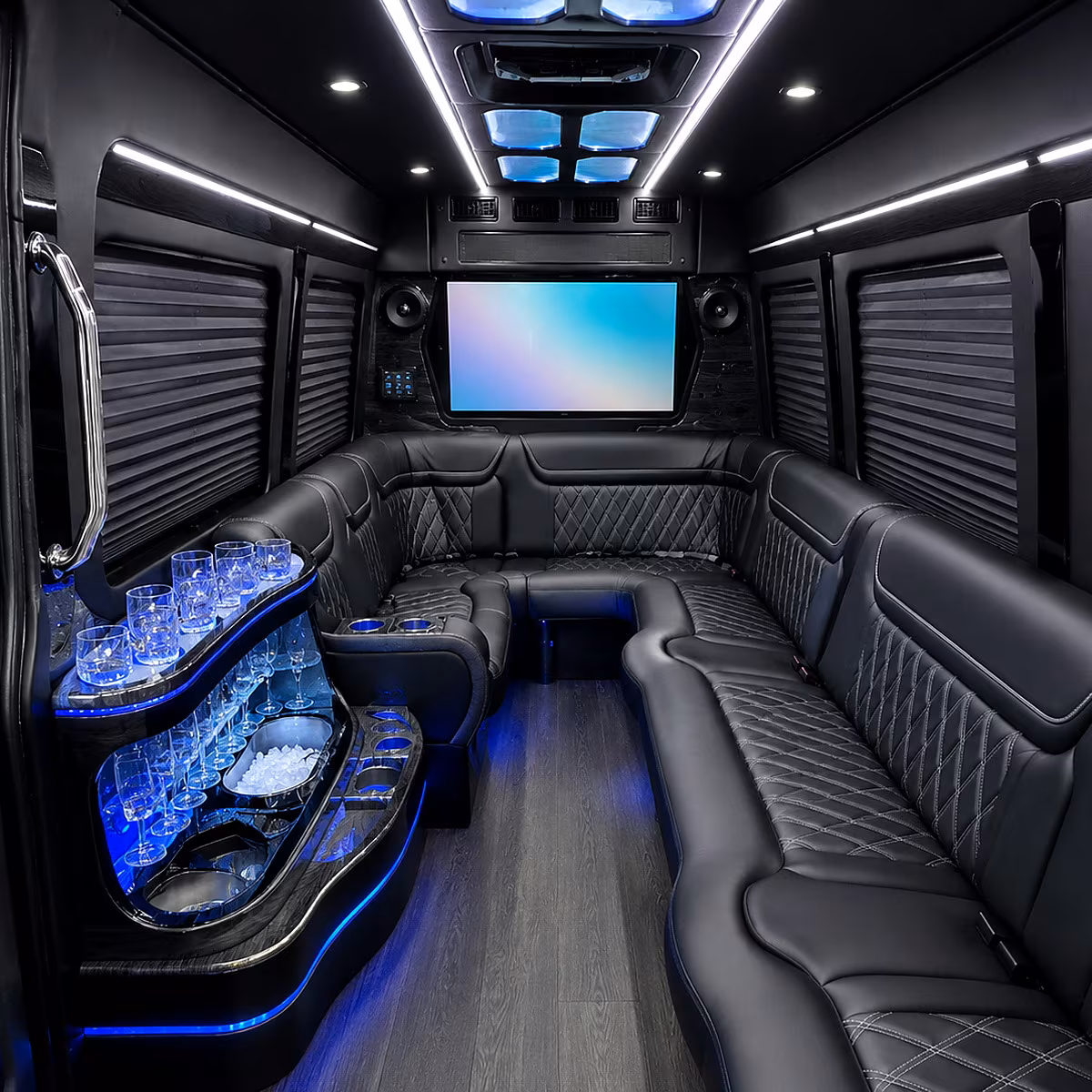 little rock prom homecoming party bus rental