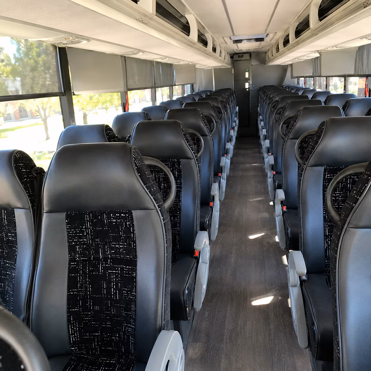 little rock religious group transportation onboard seating