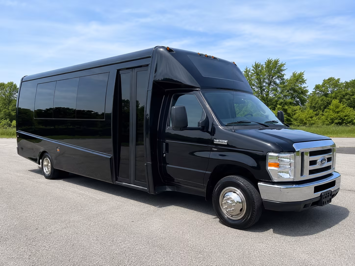 little rock school event transportation onboard seating