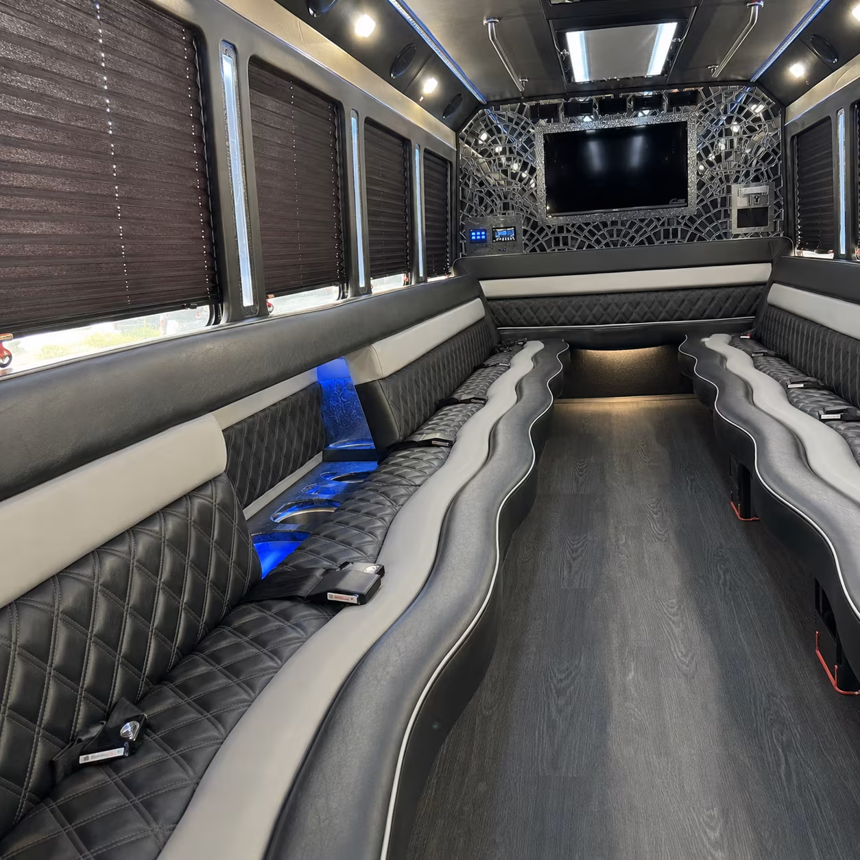 little rock wedding party bus rental