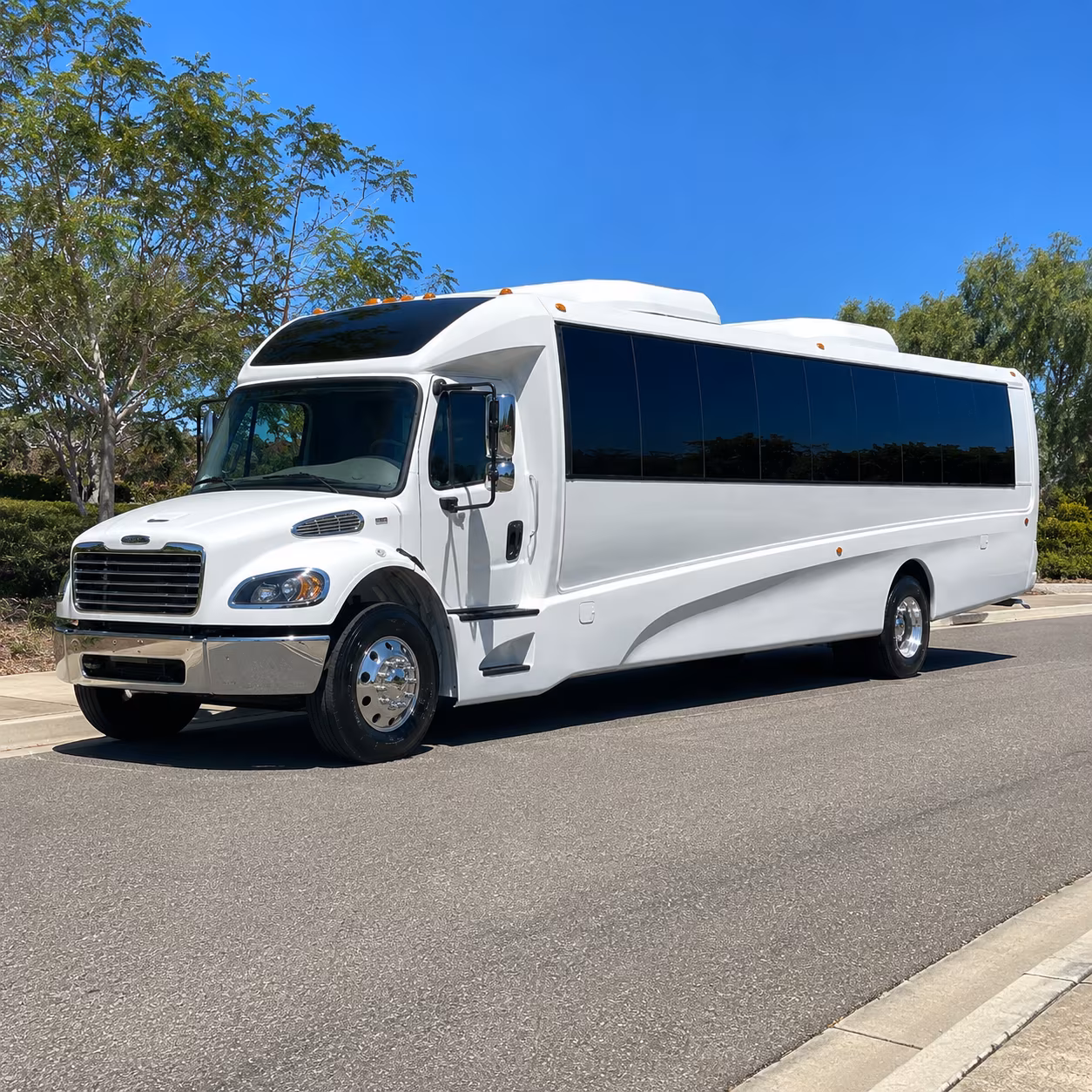 shuttle buses for weekly worship services in little rock