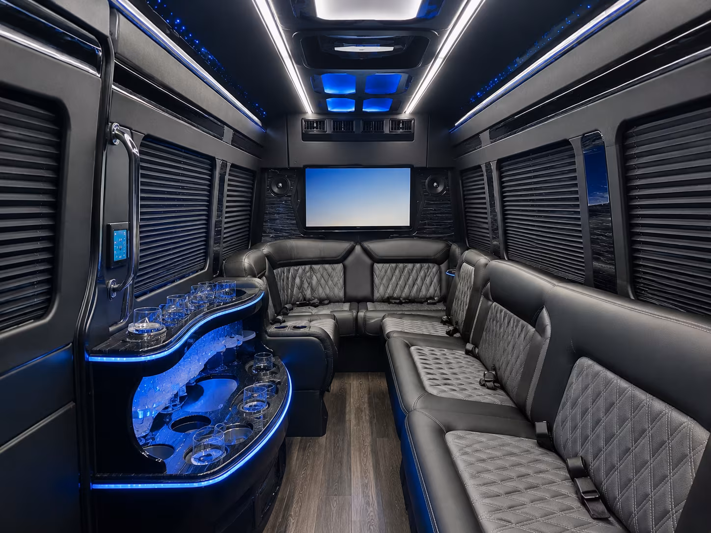sprinter van and small bus rentals for intimate little rock prom groups
